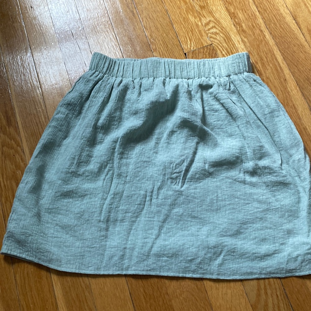 misguided skirt teal